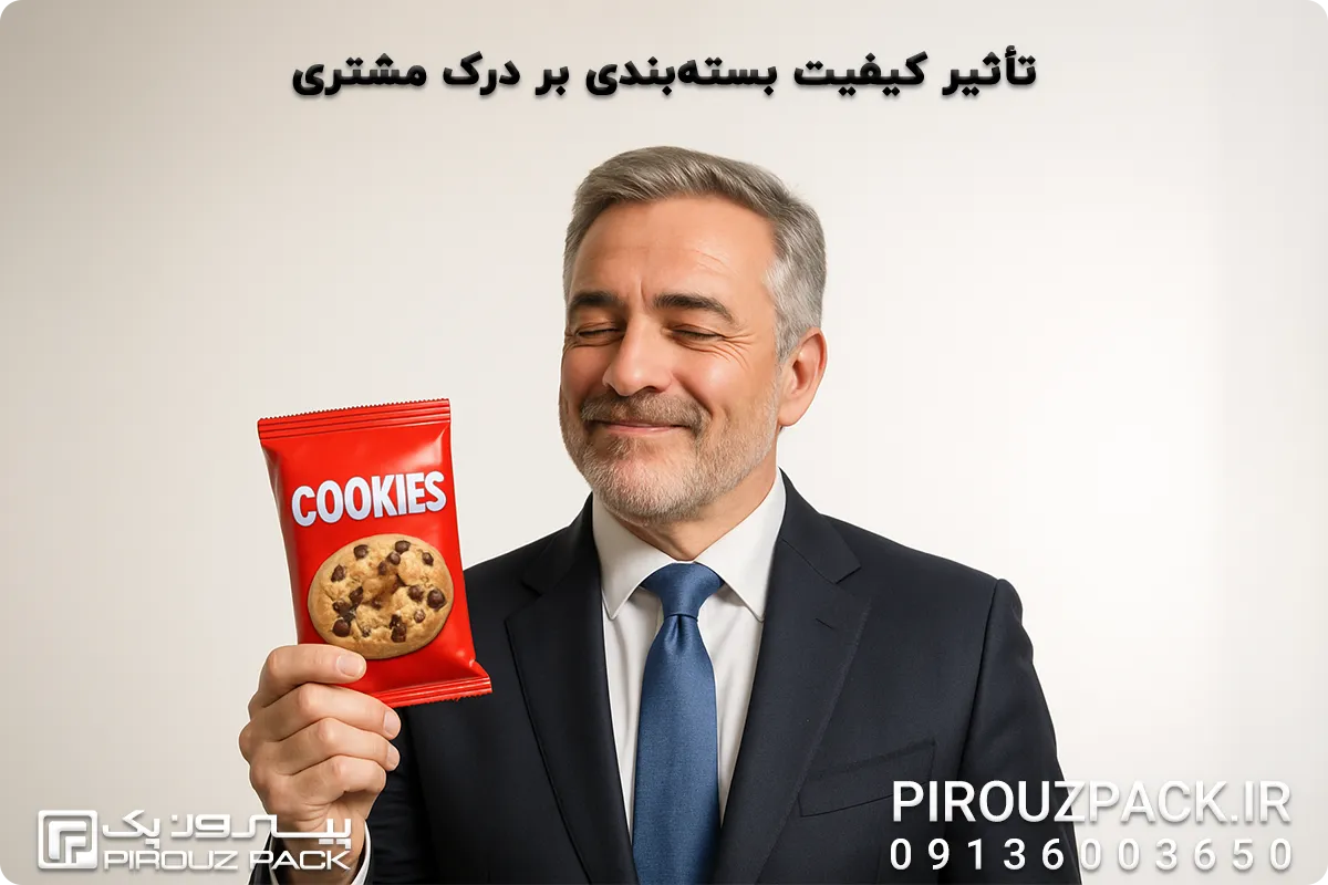 تأثیر کیفیت بسته بندی بر درک و رضایت مشتری