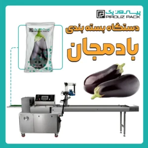 دستگاه بسته بندی بادمجان پیروز پک - بسته بندی بادمجان با دستگاه های بسته بندی پیروزپک