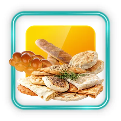 آیکون دسته بندی دستگاه بسته بندی نان در صفحه اصلی