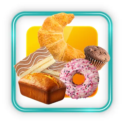 آیکون دسته بندی دستگاه بسته بندی کیک در صفحه اصلی