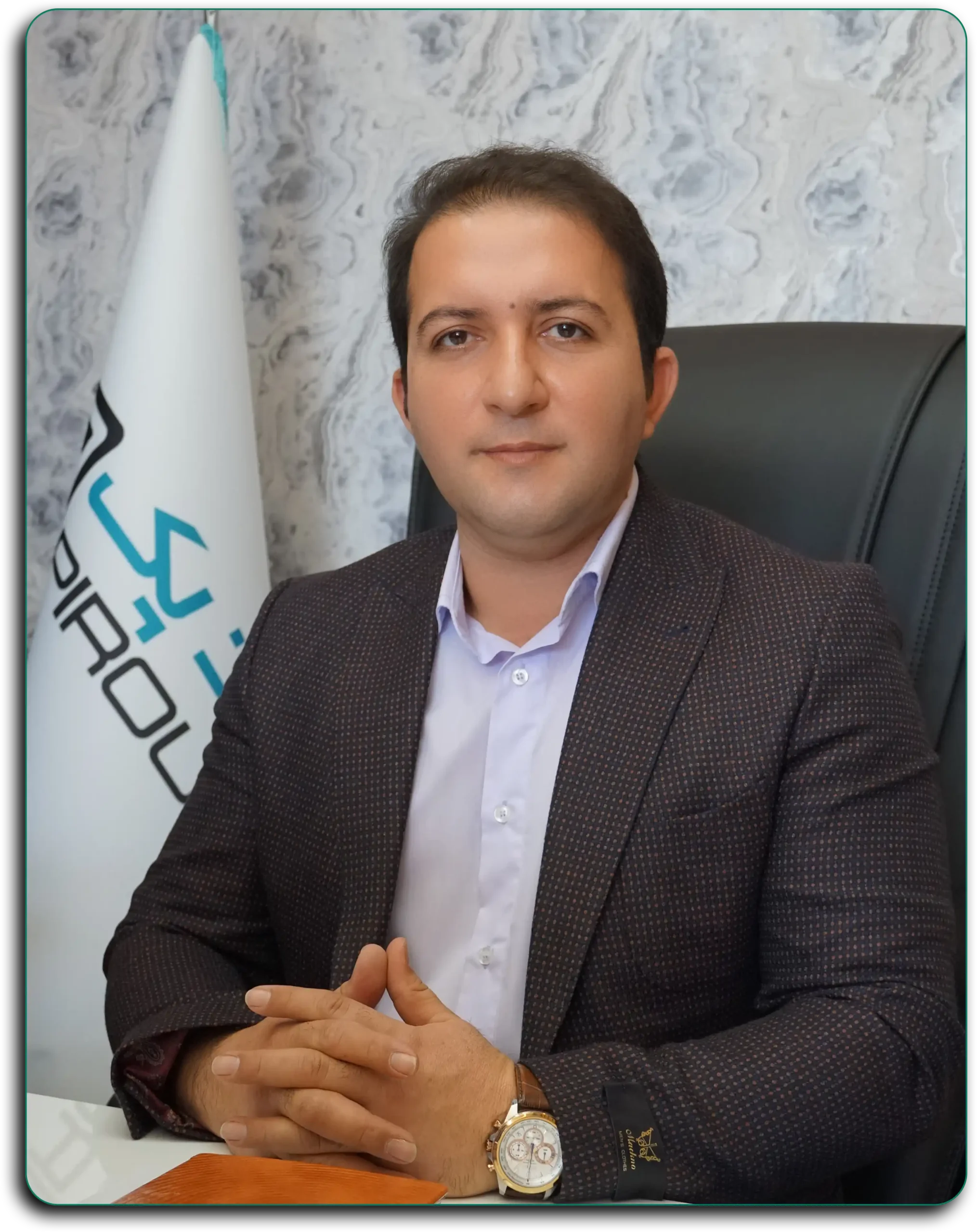 جناب آقای مهندس علیرضا ترابی، مدیر عامل شرکت ماشین سازی پیروزپک