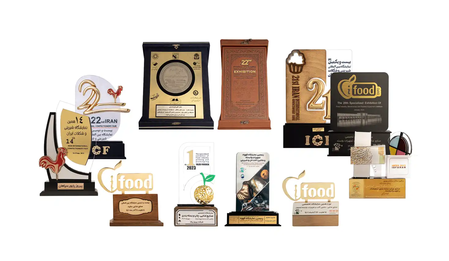 لوح های تقدیر پیروزپک